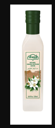 WADI ORANGE BLOSSOM WATER 100% NATURAL  250MLX12