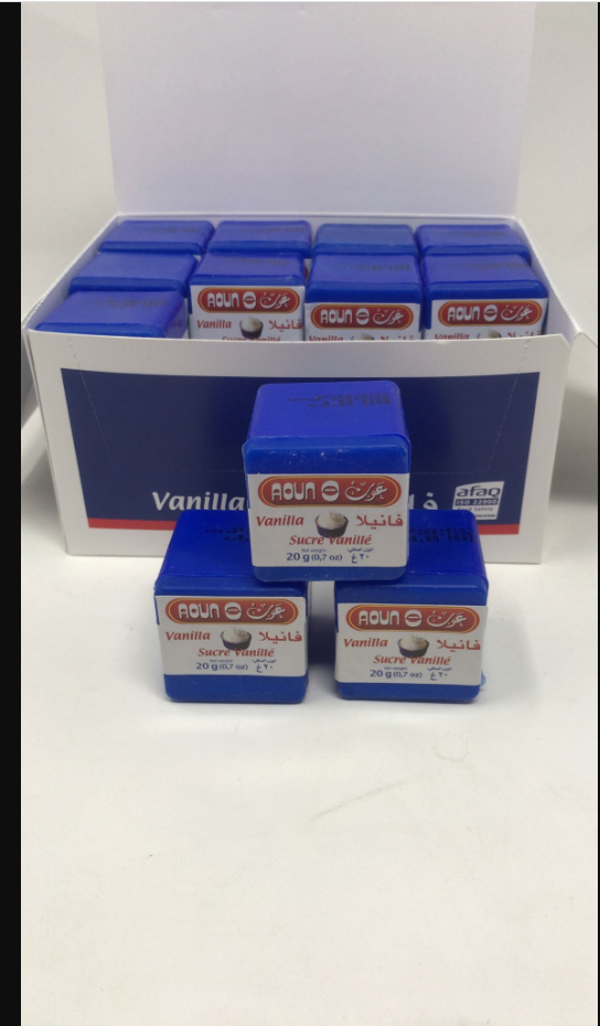 AOUN VANILLA BOX 20G X 24