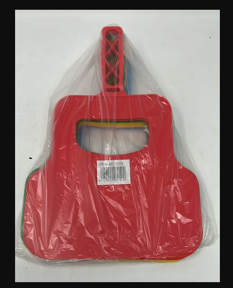 BBQ PLASTIC FAN X 10PCS