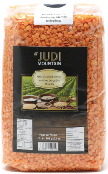 GNP JUDI RED CRASHED LENTILS 12X908G