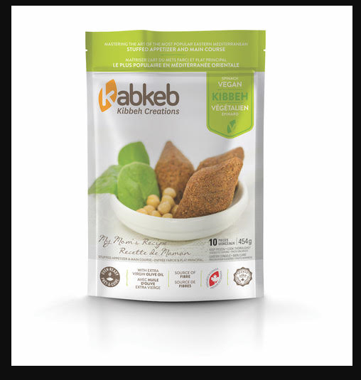 KABKEB KIBBEH SPINACH VEGAN 454G X 6