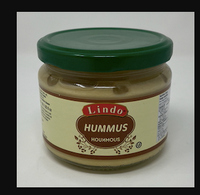 LINDO HUMMUS PLAIN 12 X 300ML