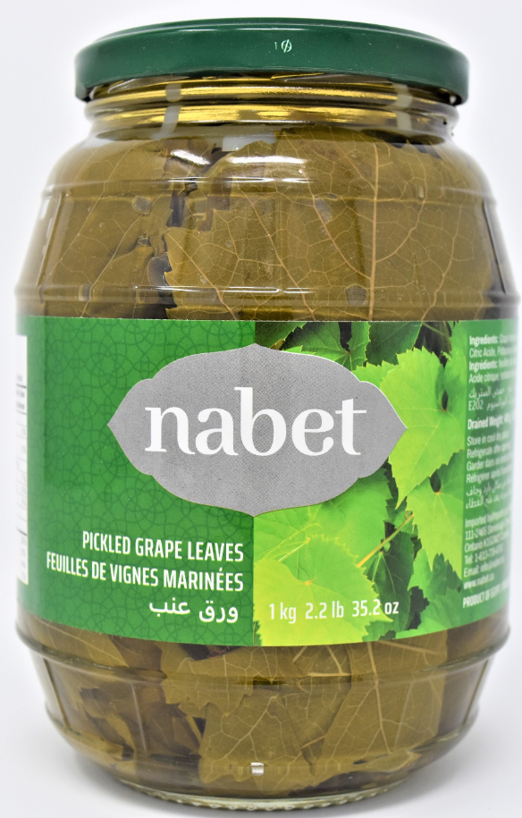 NABET GRAPE LEAVES PICKLED 860ML X 12