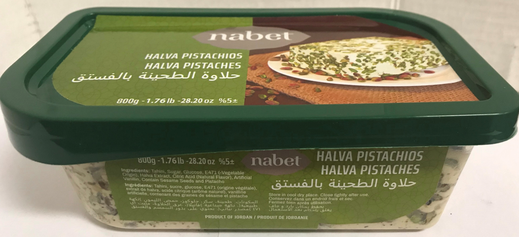 NABET HALAWA PISTACHIO 800G X 12
