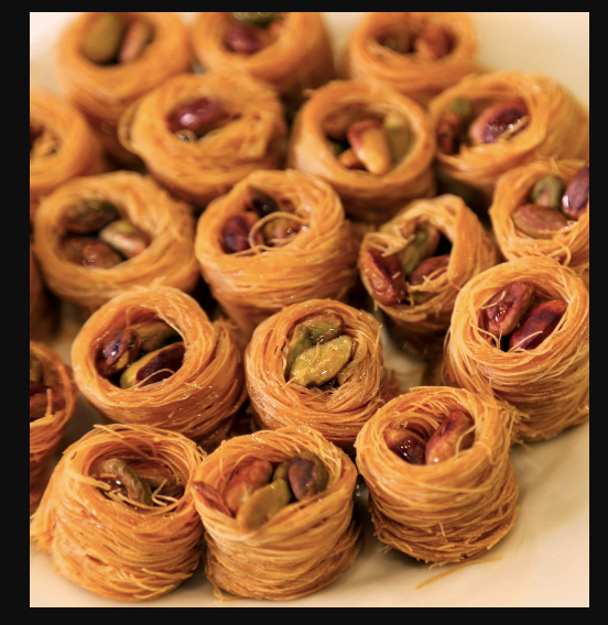 NAFEESEH OSH AL BOLBOL PISTACHIO 450G X 8