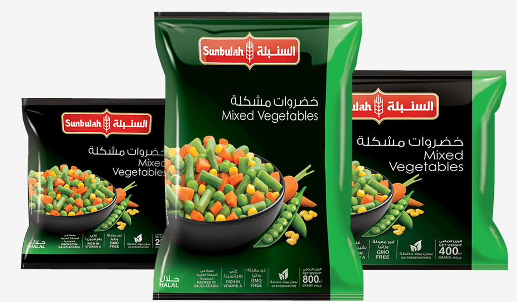 SUNBULAH MIXED VEGETABLES 400G X 12