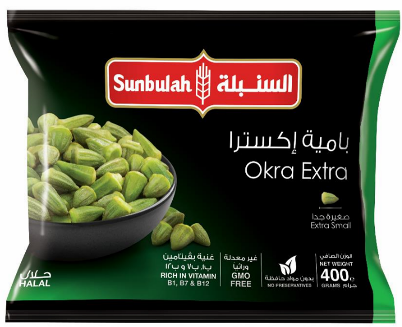 SUNBULAH OKRA EXTRA 400G X 20