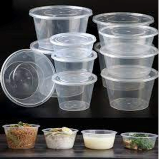 PKG PP CLEAR ROUND COMBO (SET) 16OZ X240