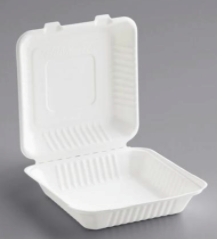 PKG BAGASSE CONTAINER 9X9X3 X200