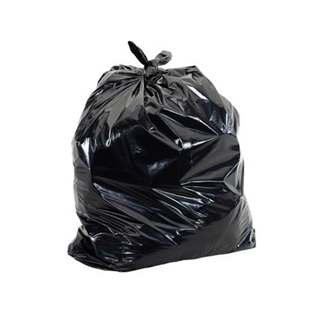 PKG GARBAGE BAGS BLACK 35X50 X100