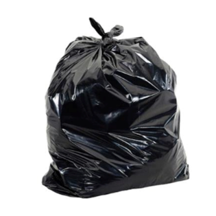 PKG GARBAGE BAGS BLACK 42X48 X100