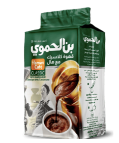 HAMWI CAFE CLASSIC WITH CARDAMOM 450G X 6 (GREEN)