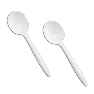 PKG TABLE ACCENTS POLYPROPYLENE SOUP SPOONS 2.5G X 1000