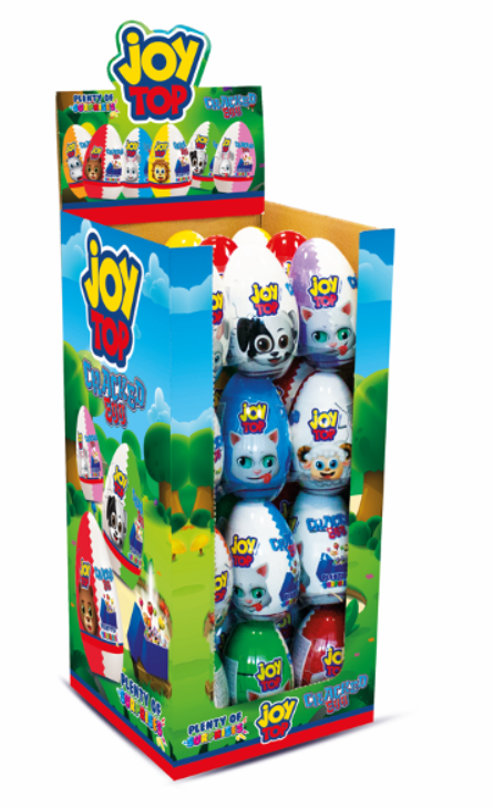 BONART 9219 JOYTOP CRACKED EGG LOLLIPOP 22G X 36