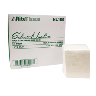 PKG RITE TISSUE LUNCHEON NAPKINS12 X 500