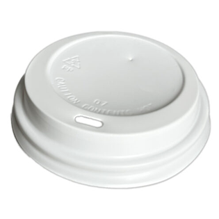 PKG WHITE PP LIDS FOR 10, 12OZ PAPER CUPS 20x50/CASE