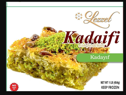 [000360] LEZZET KADAIFI WITH PISTACHIOS 1LB X 12