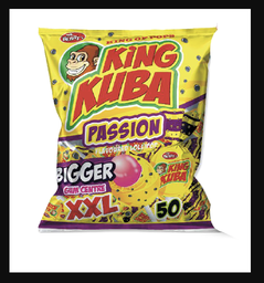 [000389] MR. BERRY KING KUBA LOLLIPOPS PASSION XXL 50PCS X 12