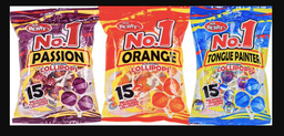 [000391] MR. BERRY NO.1 MIX MAX LOLLIPOPS S/MKT PACK 15PCS X 24
