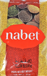[000405] NABET BULGUR YELLOW #2 908 G X 12