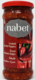 [000407] NABET CRUSHED HOT PEPPERS PASTE 375ML X 12
