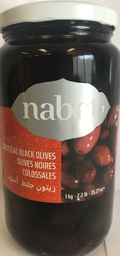 [000431] NABET OLIVES BLACK COLOSSAL 1L X 12