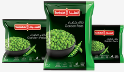 [000542] SUNBULAH GARDEN PEAS 400G X 12