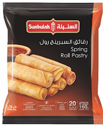 [000555] SUNBULAH SPRING ROLL PASTRY 160G X 24