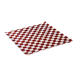 [000809] PKG-CH RED CHECKER GREASE R SHEETS 12X12 X 1000