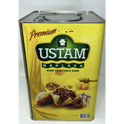 [000881] EVET USTAM VEGETABLE GHEE BAKLAVA PREMIUM 18L