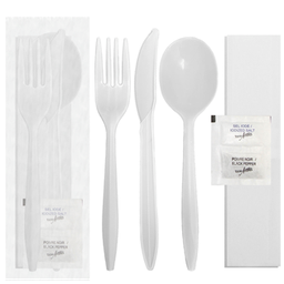 [000938] PKG TABLE ACCENTS PLASTIC 6-PIECE FOOD KIT  X 500