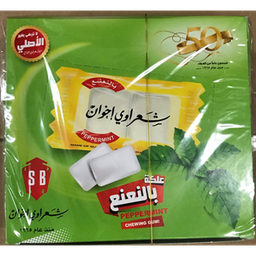 [001022] SHARAWI PEPPERMINT GUM 24X100PIECE