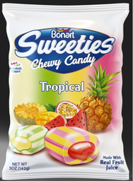 [001042] BONART 1542 SWEETIES DAMLA NEW2 ASSORTED BAG 142G X 24