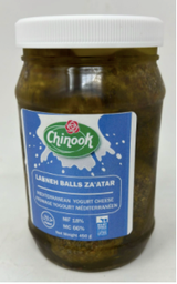 [001093] CHINOOK LABNEH BALL ZA'ATAR 450G X 12