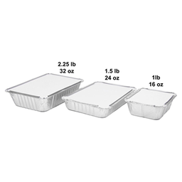 [001107] PKG ALUM CONTAINER 1LBS 8 X 125