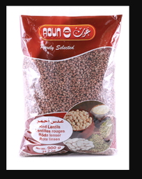 [000040] AOUN RED LENTILS 20 X 900G