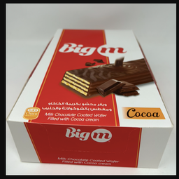 [000071] BIG M COATED WAFER MILK CHOCOLATE 33G X 6 X 24