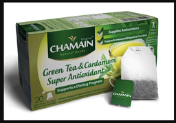 [000170] CHAMAIN GREEN TEA & CARDAMON (1X12)
